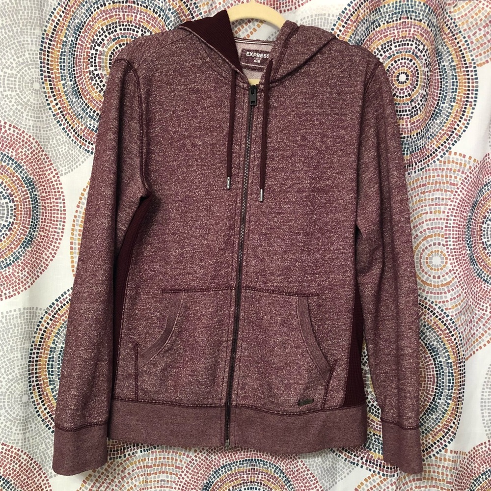 Express men’s fleece zip up